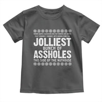 Funny Christmas Vacation Jolliest Bunch Of Assholes Toddler T Shirt Xmas Movie - Wonder Print Shop