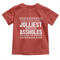 Funny Christmas Vacation Jolliest Bunch Of Assholes Toddler T Shirt Xmas Movie - Wonder Print Shop