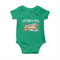 Funny Christmas Vacation Litter's Full Cat Baby Onesie Xmas Movie - Wonder Print Shop