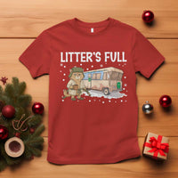 Funny Christmas Vacation Litter's Full Cat T Shirt Xmas Movie - Wonder Print Shop