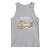 Funny Christmas Vacation Litter's Full Cat Tank Top Xmas Movie - Wonder Print Shop