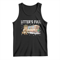 Funny Christmas Vacation Litter's Full Cat Tank Top Xmas Movie - Wonder Print Shop