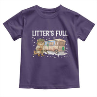 Funny Christmas Vacation Litter's Full Cat Toddler T Shirt Xmas Movie - Wonder Print Shop