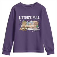 Funny Christmas Vacation Litter's Full Cat Youth Sweatshirt Xmas Movie - Wonder Print Shop