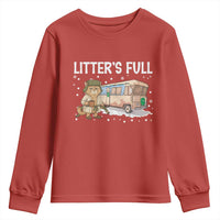 Funny Christmas Vacation Litter's Full Cat Youth Sweatshirt Xmas Movie - Wonder Print Shop