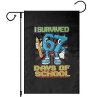 Funny I Survived 67 Days Of School Garden Flag Six Seven Meme Pixel Game Gen Alpha - Wonder Print Shop