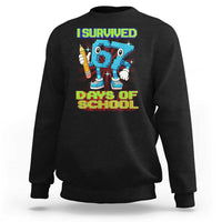 Funny I Survived 67 Days Of School Sweatshirt Six Seven Meme Pixel Game Gen Alpha - Wonder Print Shop