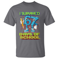 Funny I Survived 67 Days Of School T Shirt Six Seven Meme Pixel Game Gen Alpha - Wonder Print Shop