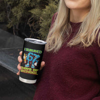 Funny I Survived 67 Days Of School Tumbler Cup Six Seven Meme Pixel Game Gen Alpha - Wonder Print Shop