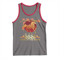 Chinese New Year 2026 Year of The Horse Tank Top Cherry Blossom - Wonder Print Shop