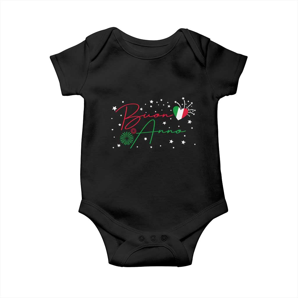 Funny Buon Anno Itlalian New Year Baby Onesie - Wonder Print Shop