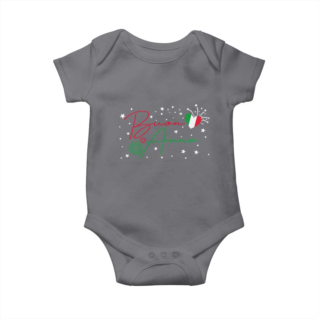 Funny Buon Anno Itlalian New Year Baby Onesie - Wonder Print Shop
