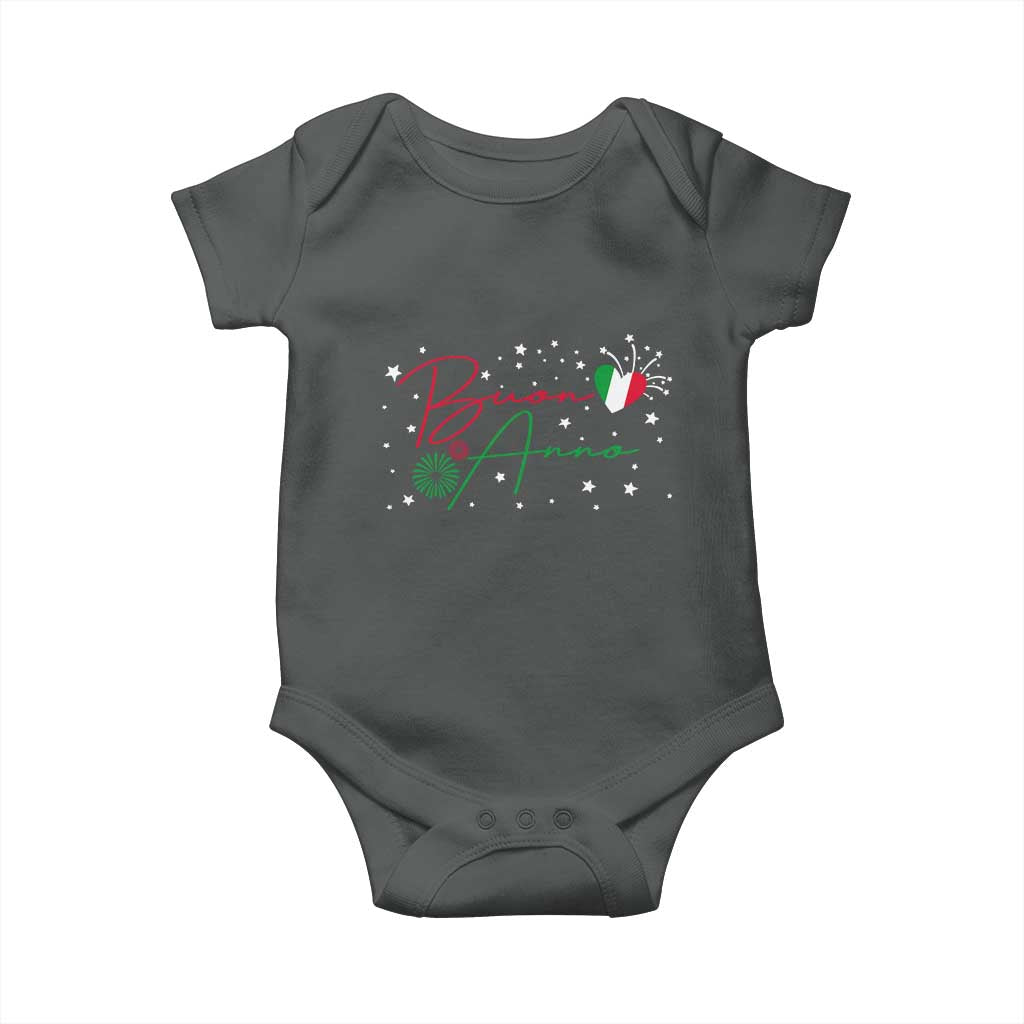 Funny Buon Anno Itlalian New Year Baby Onesie - Wonder Print Shop