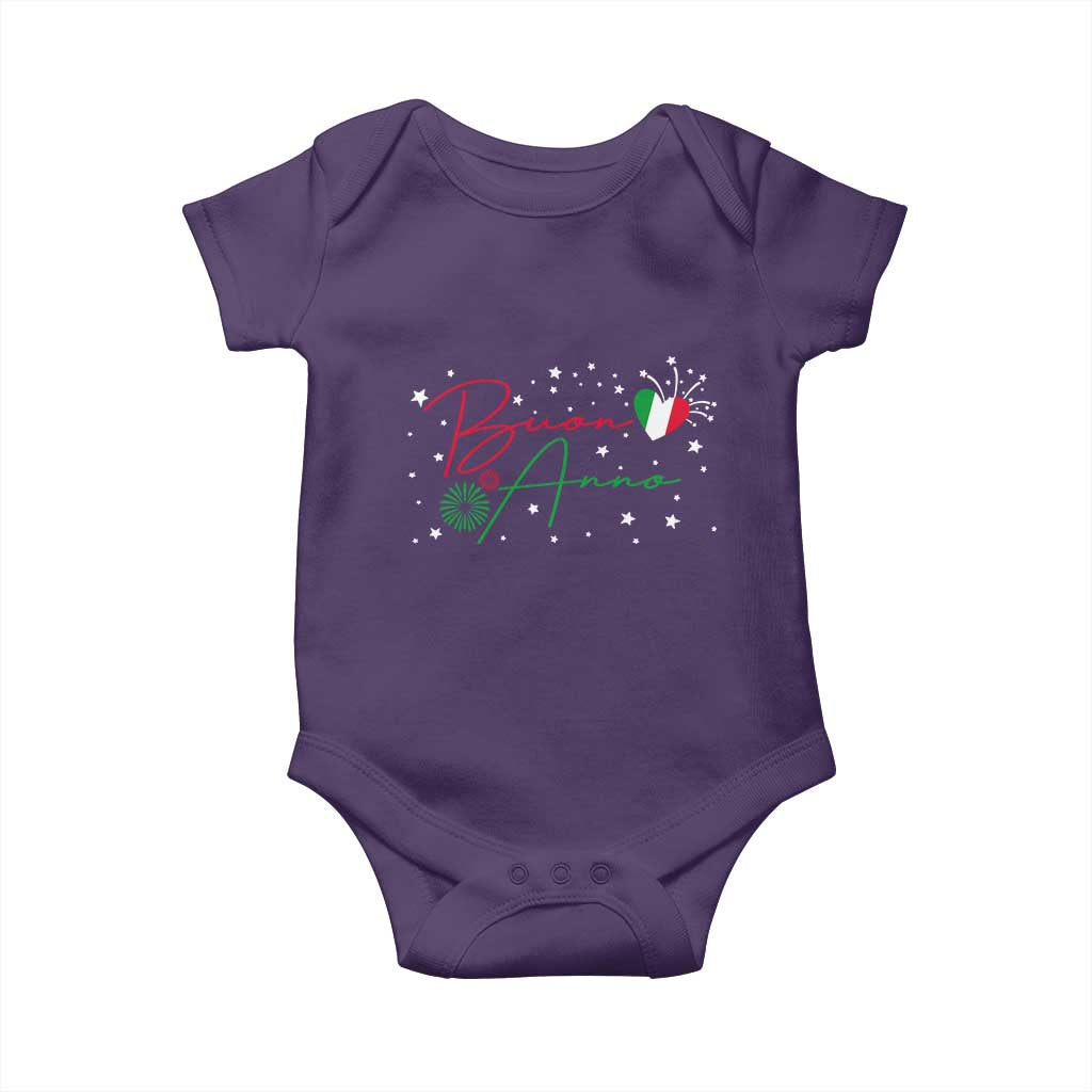 Funny Buon Anno Itlalian New Year Baby Onesie - Wonder Print Shop