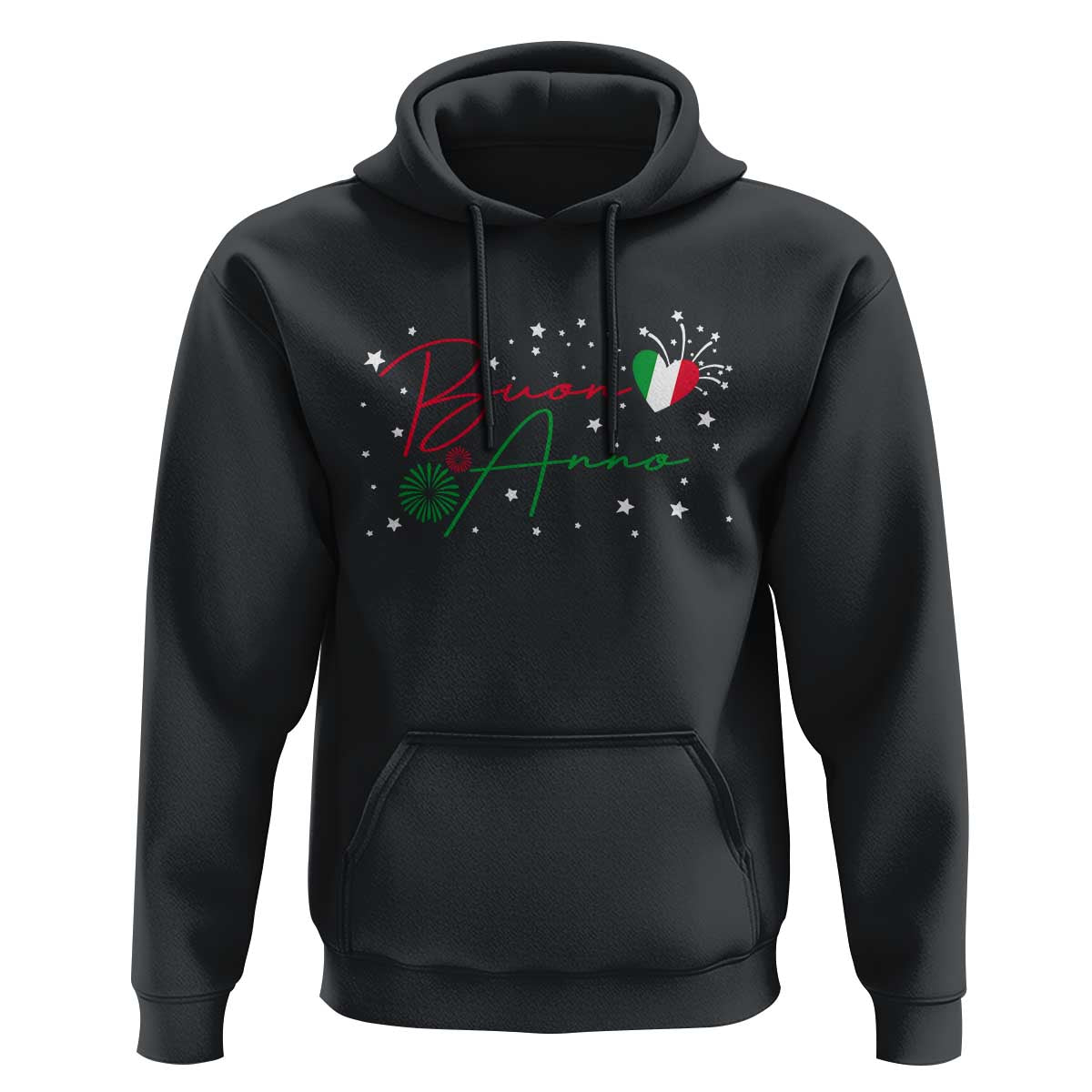 Funny Buon Anno Itlalian New Year Hoodie - Wonder Print Shop