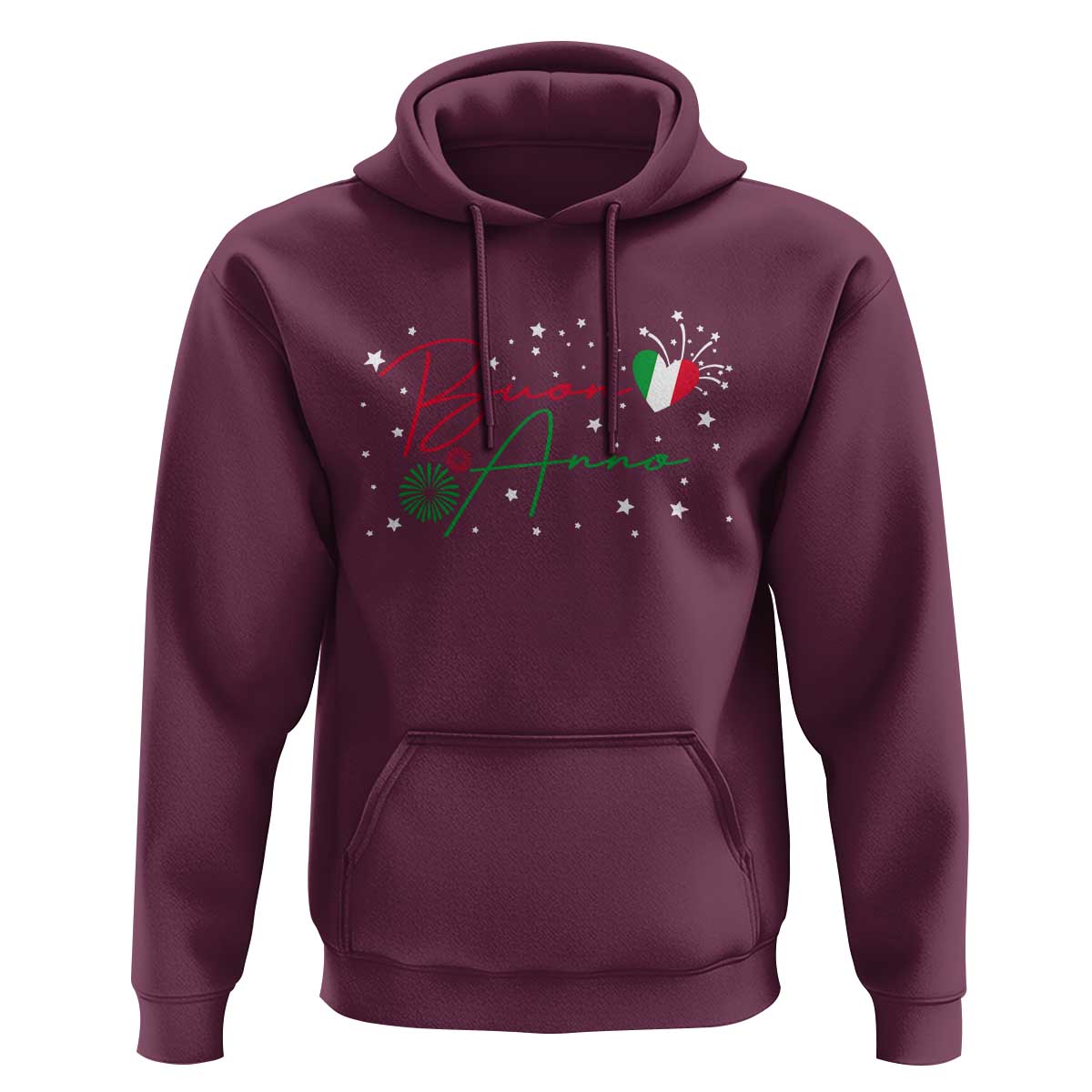 Funny Buon Anno Itlalian New Year Hoodie - Wonder Print Shop