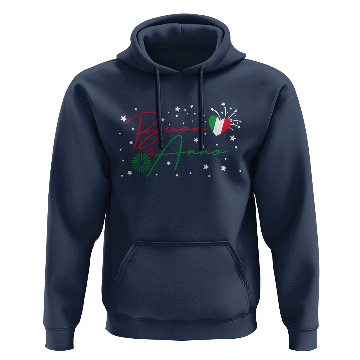 Funny Buon Anno Itlalian New Year Hoodie - Wonder Print Shop