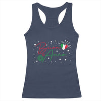 Funny Buon Anno Itlalian New Year Racerback Tank Top - Wonder Print Shop