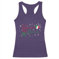 Funny Buon Anno Itlalian New Year Racerback Tank Top - Wonder Print Shop
