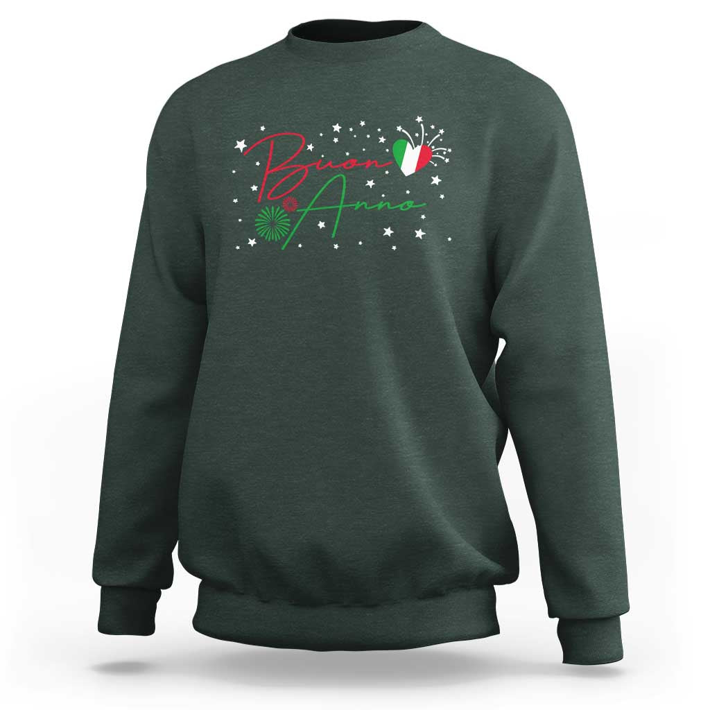 Funny Buon Anno Itlalian New Year Sweatshirt - Wonder Print Shop
