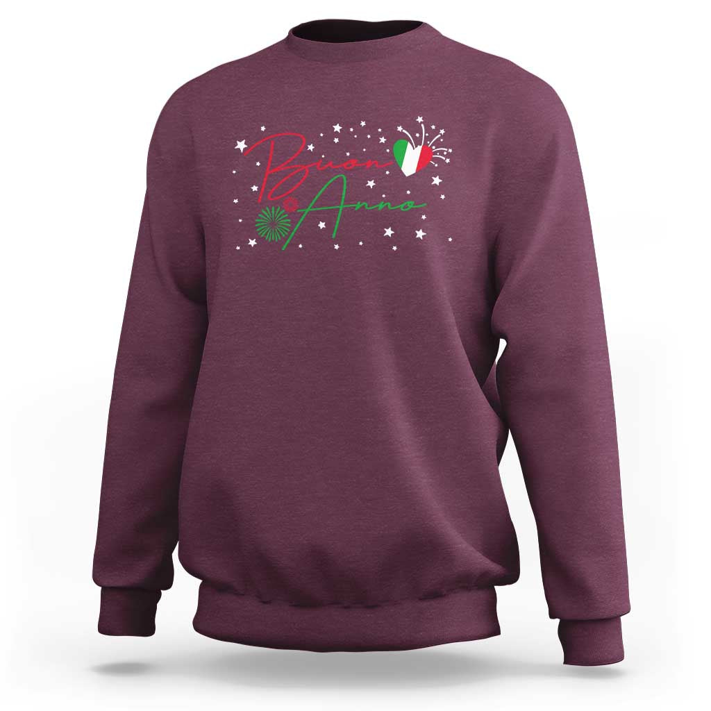 Funny Buon Anno Itlalian New Year Sweatshirt - Wonder Print Shop