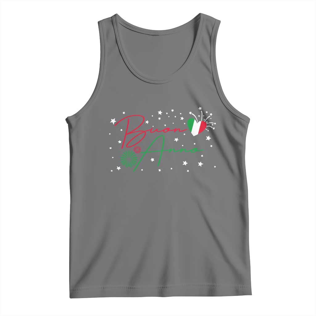 Funny Buon Anno Itlalian New Year Tank Top - Wonder Print Shop