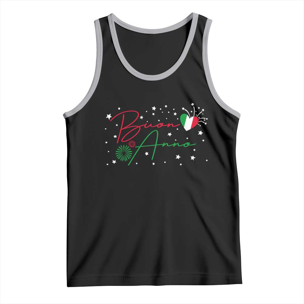 Funny Buon Anno Itlalian New Year Tank Top - Wonder Print Shop