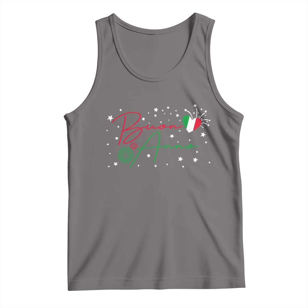 Funny Buon Anno Itlalian New Year Tank Top - Wonder Print Shop
