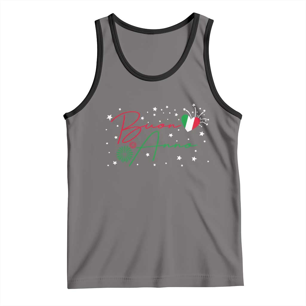Funny Buon Anno Itlalian New Year Tank Top - Wonder Print Shop