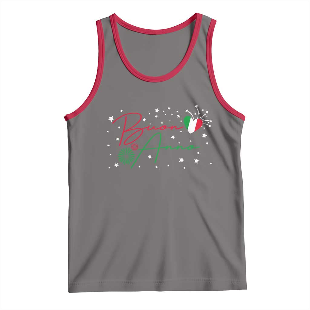 Funny Buon Anno Itlalian New Year Tank Top - Wonder Print Shop