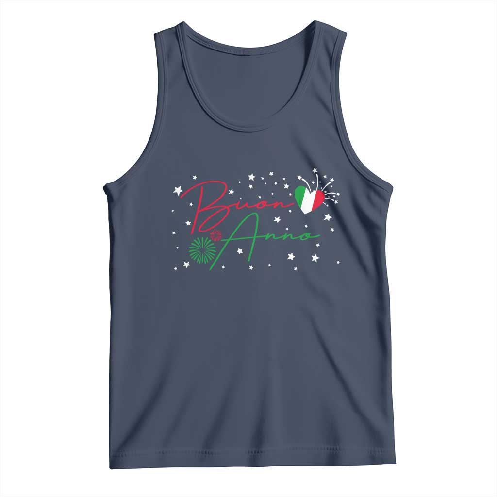 Funny Buon Anno Itlalian New Year Tank Top - Wonder Print Shop