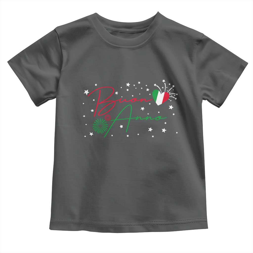Funny Buon Anno Itlalian New Year Toddler T Shirt - Wonder Print Shop