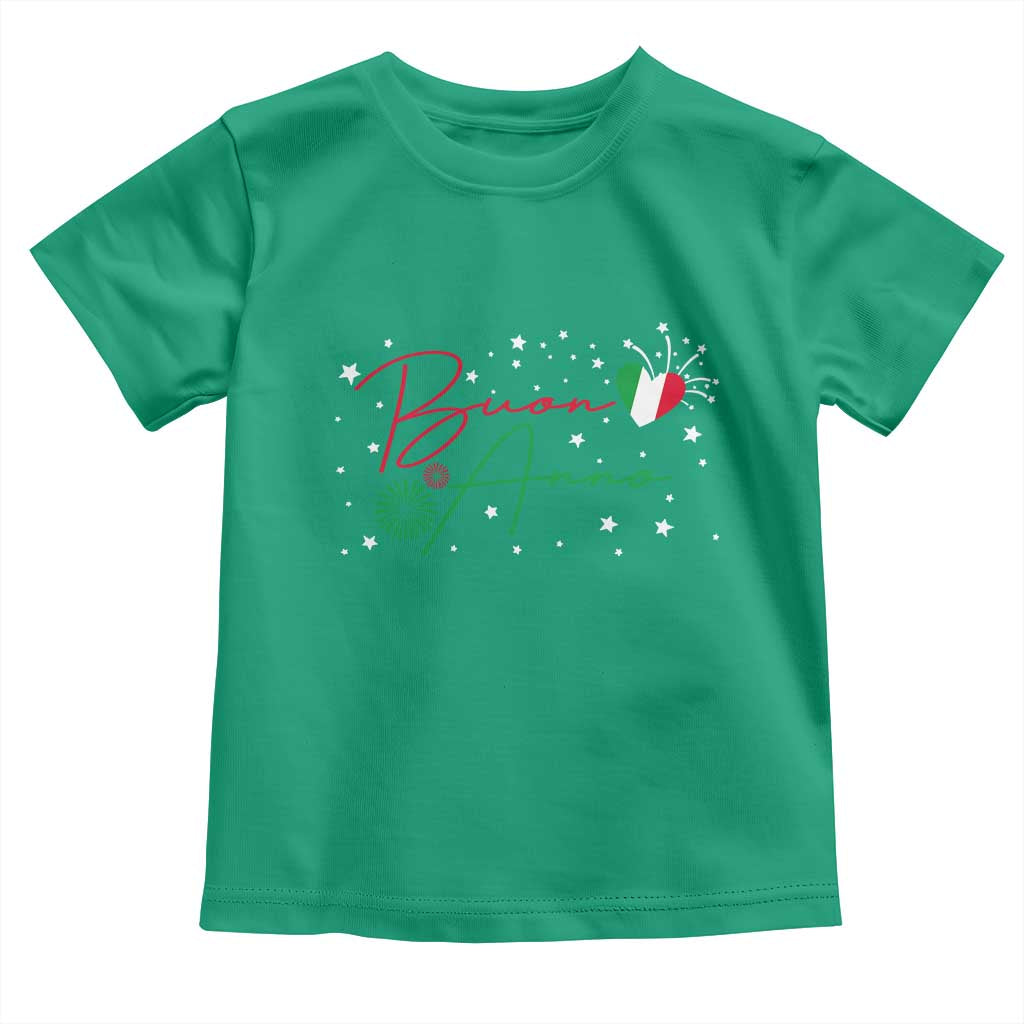 Funny Buon Anno Itlalian New Year Toddler T Shirt - Wonder Print Shop