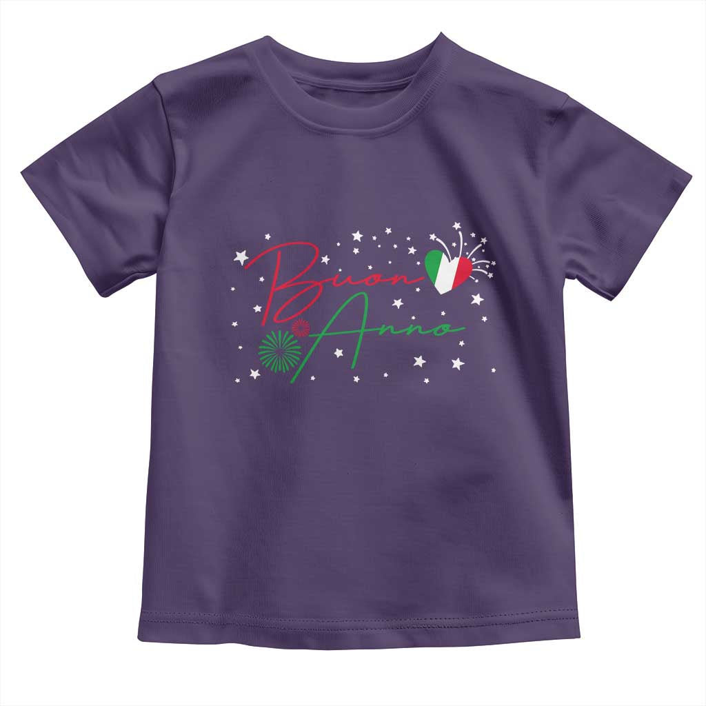 Funny Buon Anno Itlalian New Year Toddler T Shirt - Wonder Print Shop