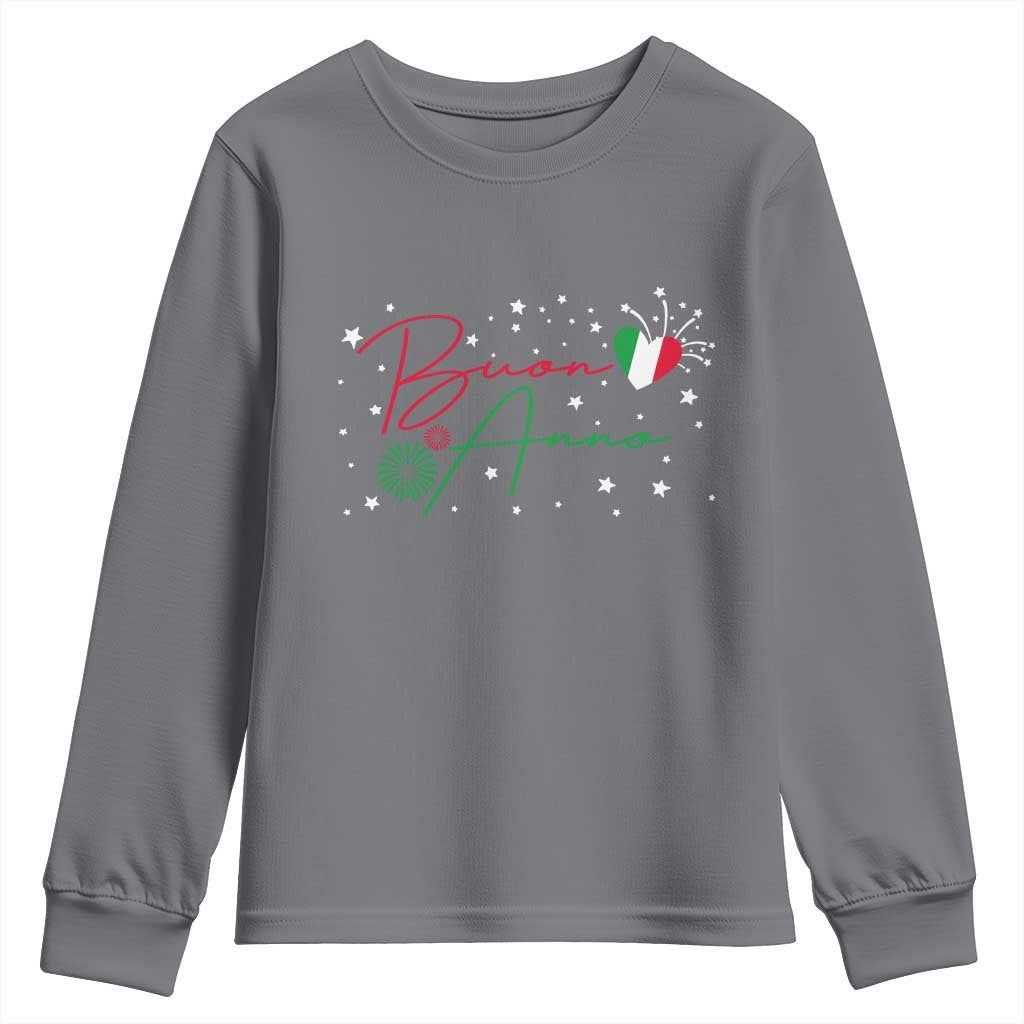 Funny Buon Anno Itlalian New Year Youth Sweatshirt - Wonder Print Shop