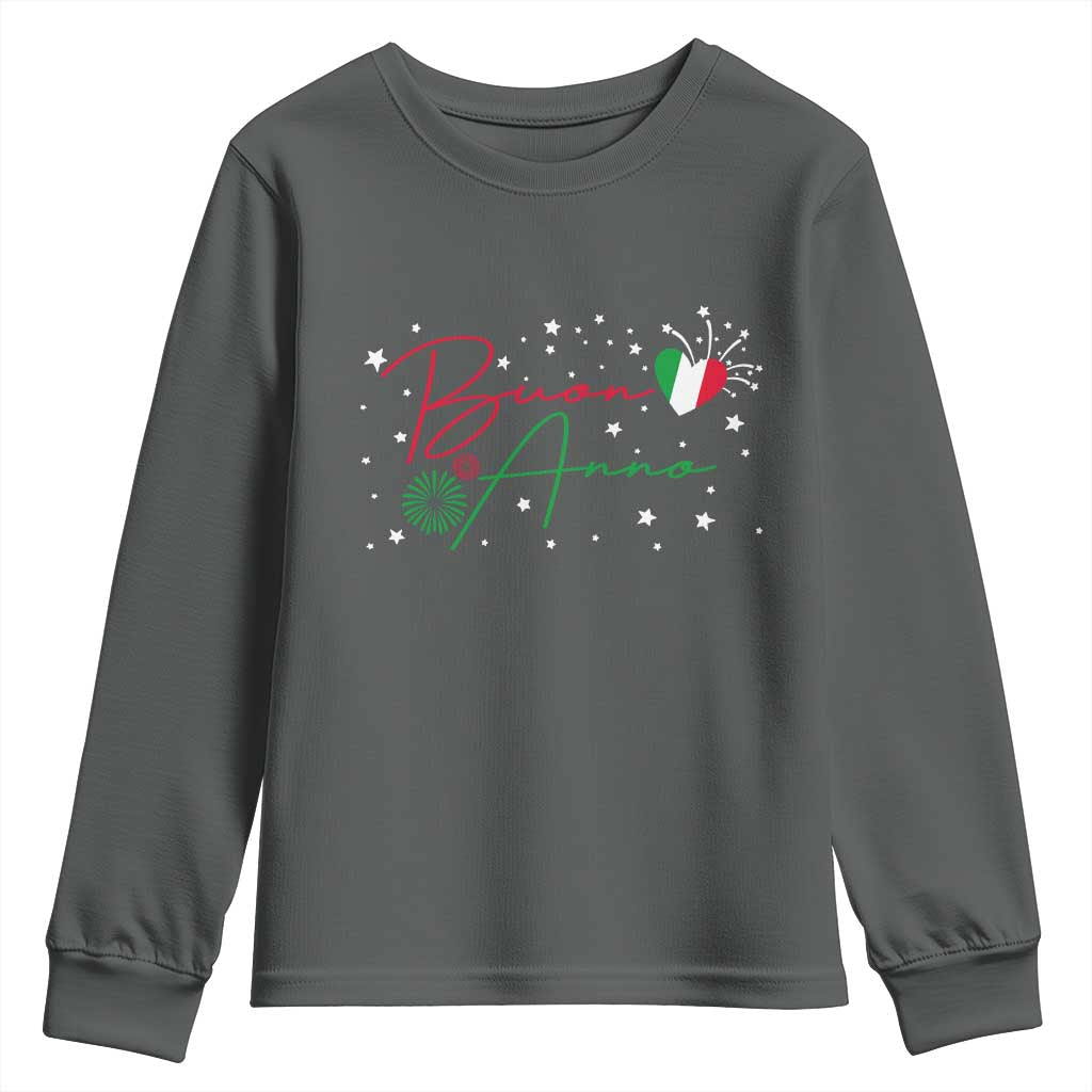 Funny Buon Anno Itlalian New Year Youth Sweatshirt - Wonder Print Shop