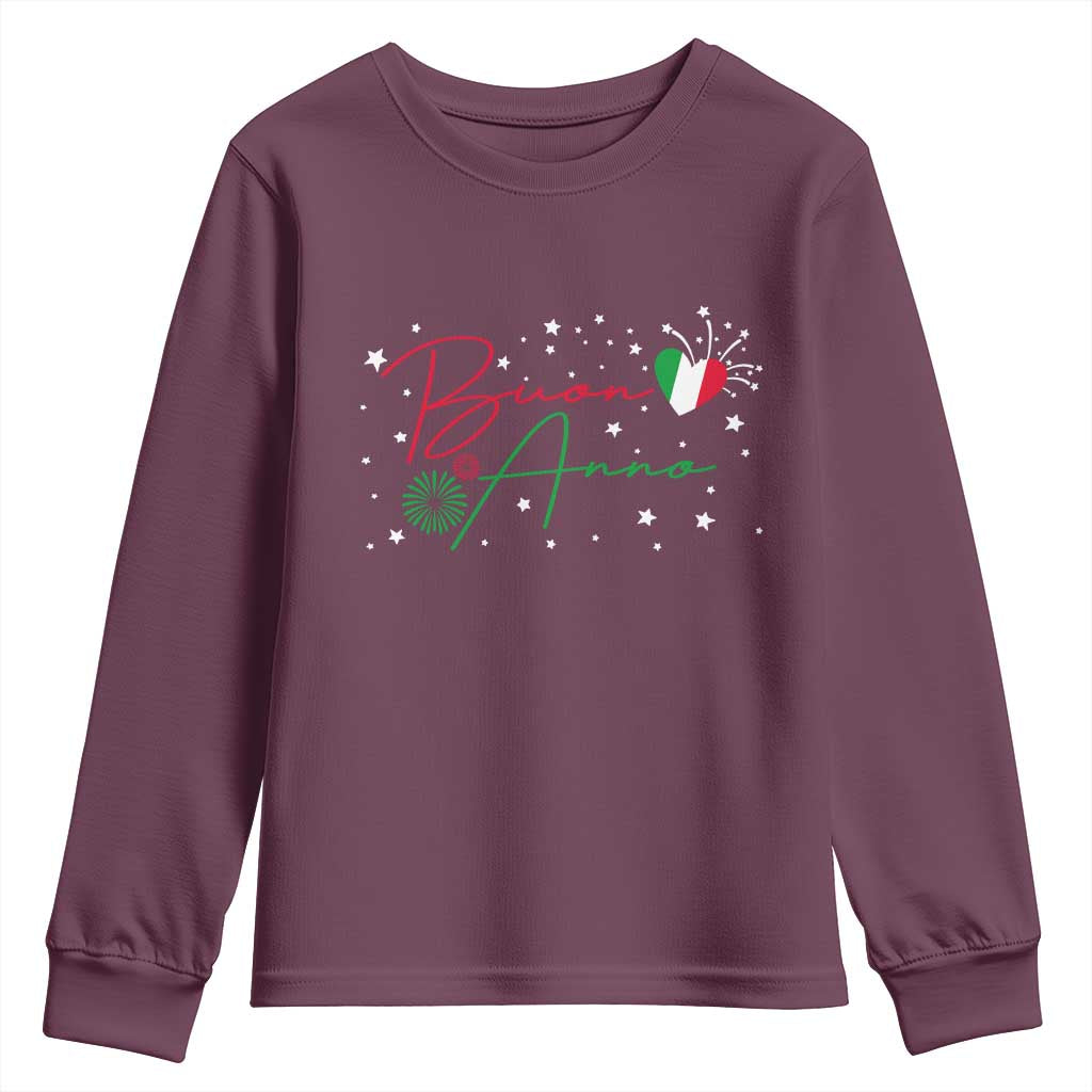 Funny Buon Anno Itlalian New Year Youth Sweatshirt - Wonder Print Shop