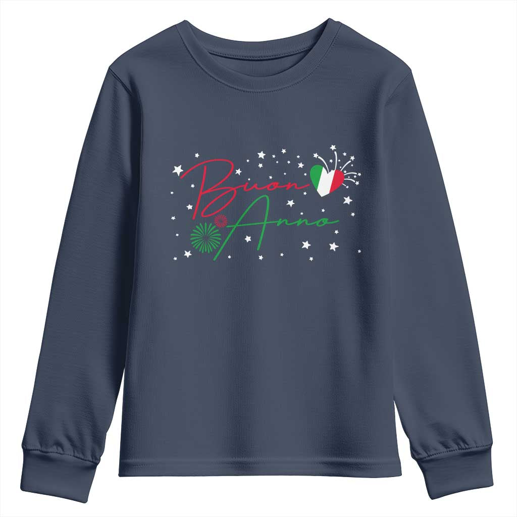 Funny Buon Anno Itlalian New Year Youth Sweatshirt - Wonder Print Shop