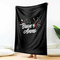 Funny Buon Anno Itlalian New Year Throw Blanket Italy Heart - Wonder Print Shop