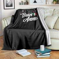 Funny Buon Anno Itlalian New Year Throw Blanket Italy Heart - Wonder Print Shop