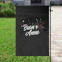 Funny Buon Anno Itlalian New Year Garden Flag Italy Heart - Wonder Print Shop
