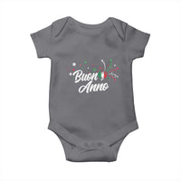 Funny Buon Anno Itlalian New Year Baby Onesie Italy Heart - Wonder Print Shop