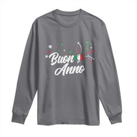Funny Buon Anno Itlalian New Year Long Sleeve Shirt Italy Heart - Wonder Print Shop