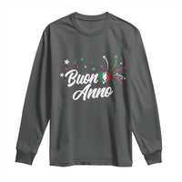 Funny Buon Anno Itlalian New Year Long Sleeve Shirt Italy Heart - Wonder Print Shop