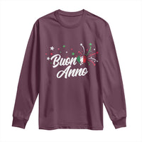 Funny Buon Anno Itlalian New Year Long Sleeve Shirt Italy Heart - Wonder Print Shop