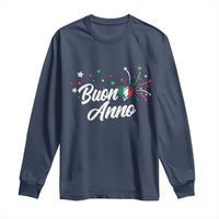 Funny Buon Anno Itlalian New Year Long Sleeve Shirt Italy Heart - Wonder Print Shop