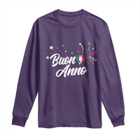 Funny Buon Anno Itlalian New Year Long Sleeve Shirt Italy Heart - Wonder Print Shop