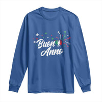 Funny Buon Anno Itlalian New Year Long Sleeve Shirt Italy Heart - Wonder Print Shop
