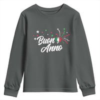 Funny Buon Anno Itlalian New Year Youth Sweatshirt Italy Heart - Wonder Print Shop