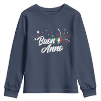 Funny Buon Anno Itlalian New Year Youth Sweatshirt Italy Heart - Wonder Print Shop